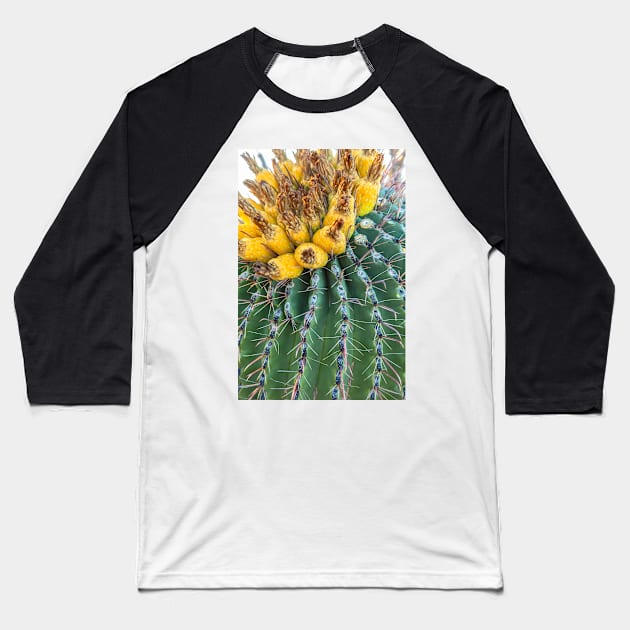 Golden Crown Baseball T-Shirt by jvnimages